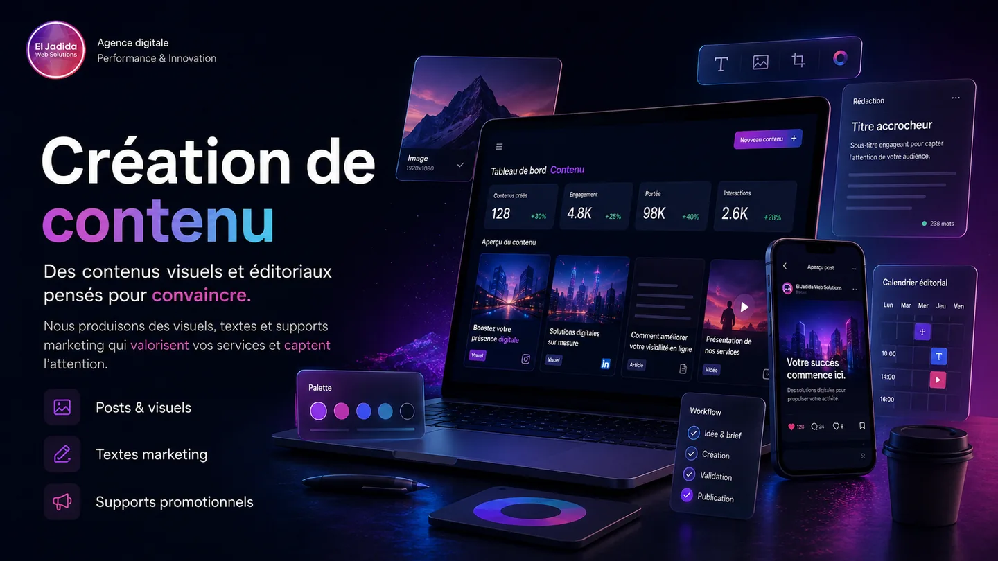 Création de contenu digital